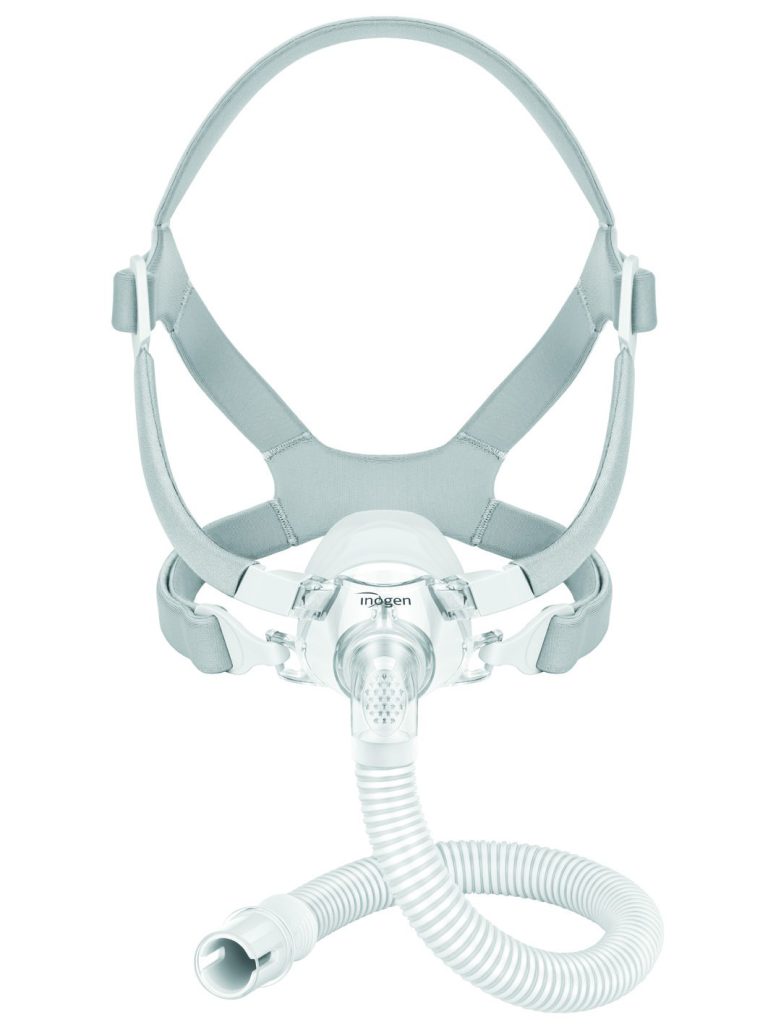 Inogen Aurora N1 nasal CPAP mask with tubing