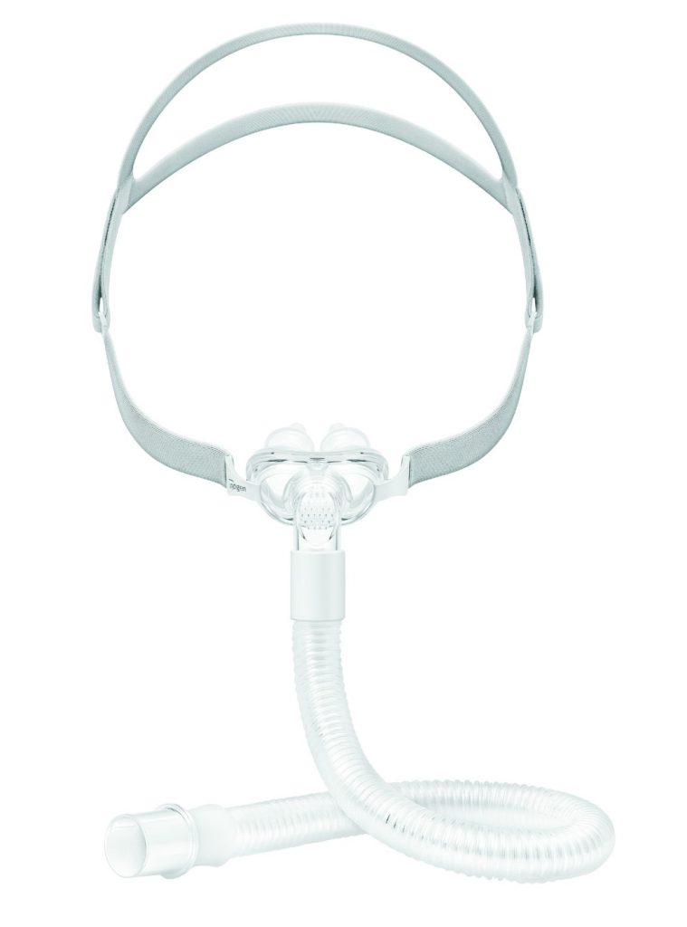 Máscara CPAP de almohadillas nasales Inogen Aurora P1 con tubo